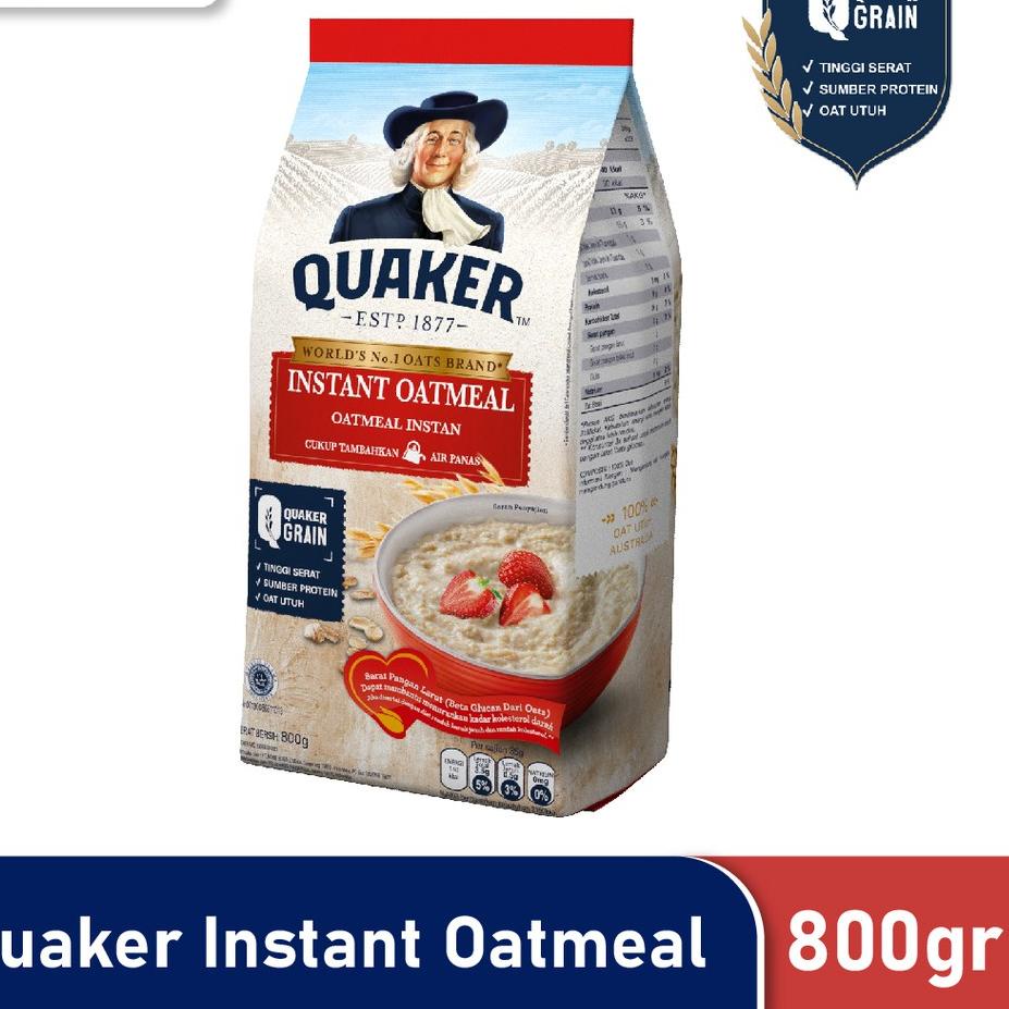 

[KODE 70W] Quaker Instant Oatmeal 800 gr