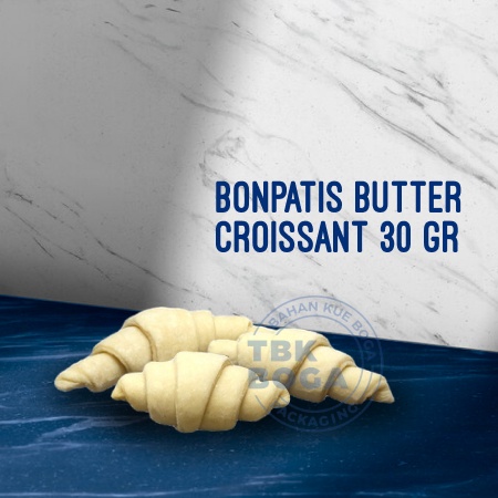 

BonPatis Croissant ( 10 pcs /30 gr ) Croffle Bon Patis Croisant Pastry Butter