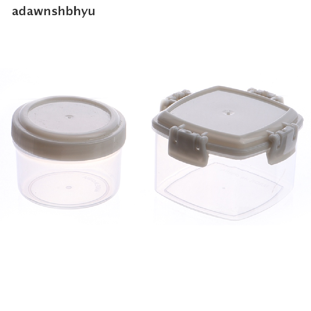 Adawnshbhyu 1Set Botol Bumbu Botol Saos Mini Kotak Bumbu Spice Jar Sauce SqueezeBottle ID