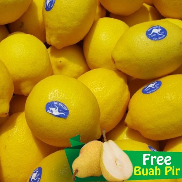 

BAYAR DITEMPAT✔️Buah Lemon Import Australia 1kg|KD1