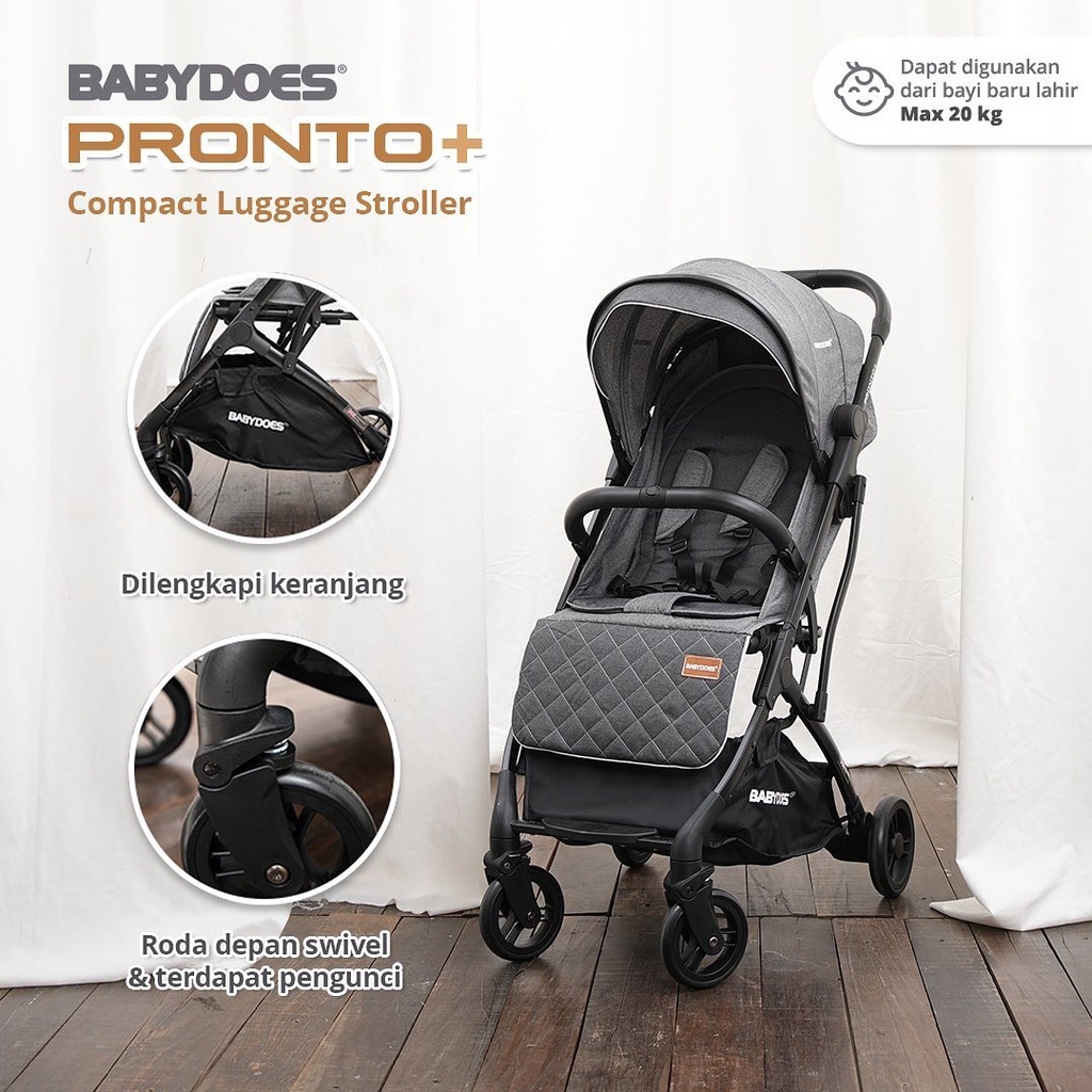 Baby Does New Stroller Pronto + / Stroller Bayi Baby Does Pronto+