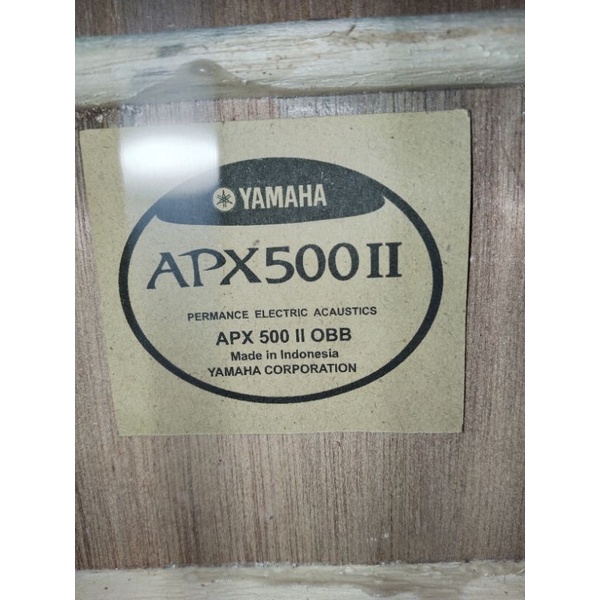 Gitar Akustik Yamaha Apx500ii