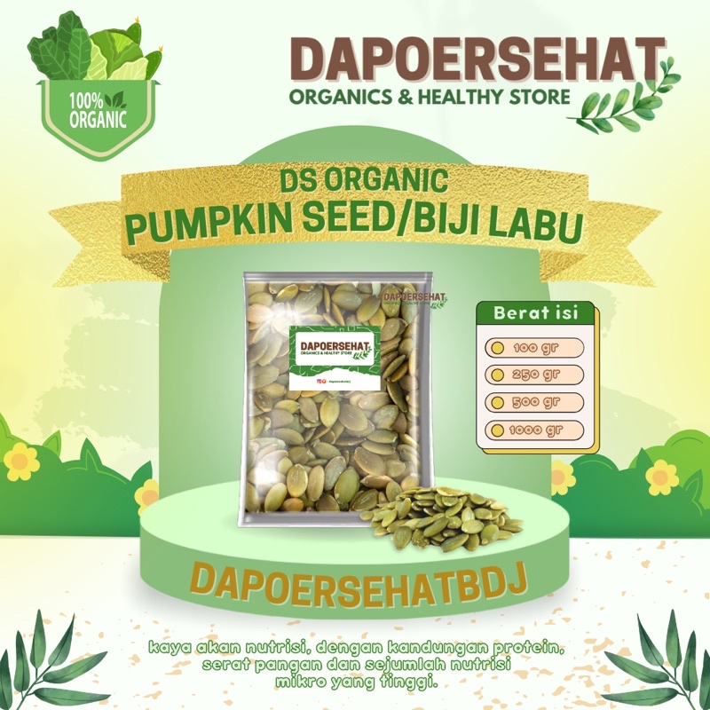 

PUMPKIN SEED/BIJI LABU Raw/Mentah & Roasted/Panggang 250gr