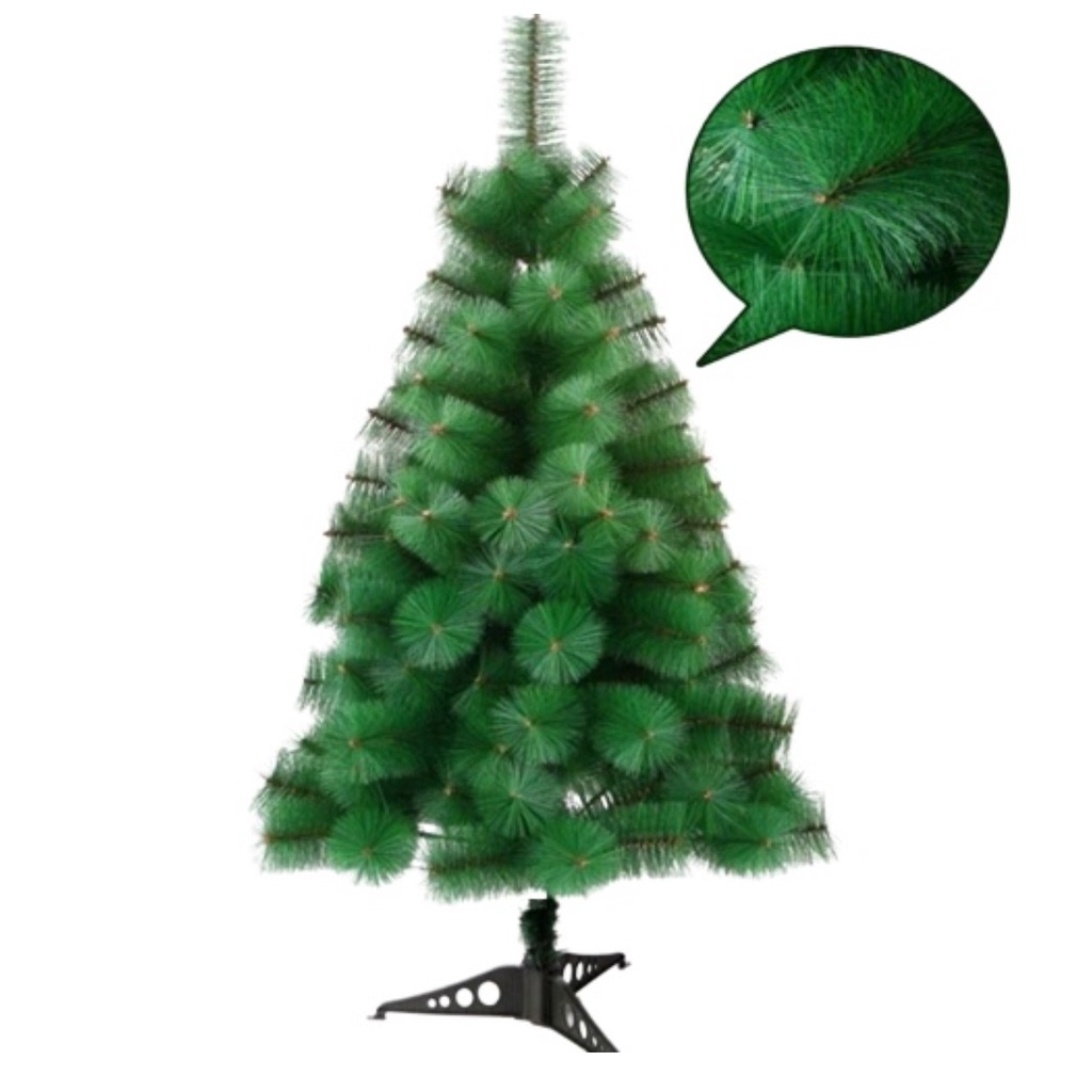 Pohon Natal Christmas Tree Jarum Polos 120cm/ 4F / 1.2M Hiasan Xmas Santa Sinterklas Ornament 4 Feet