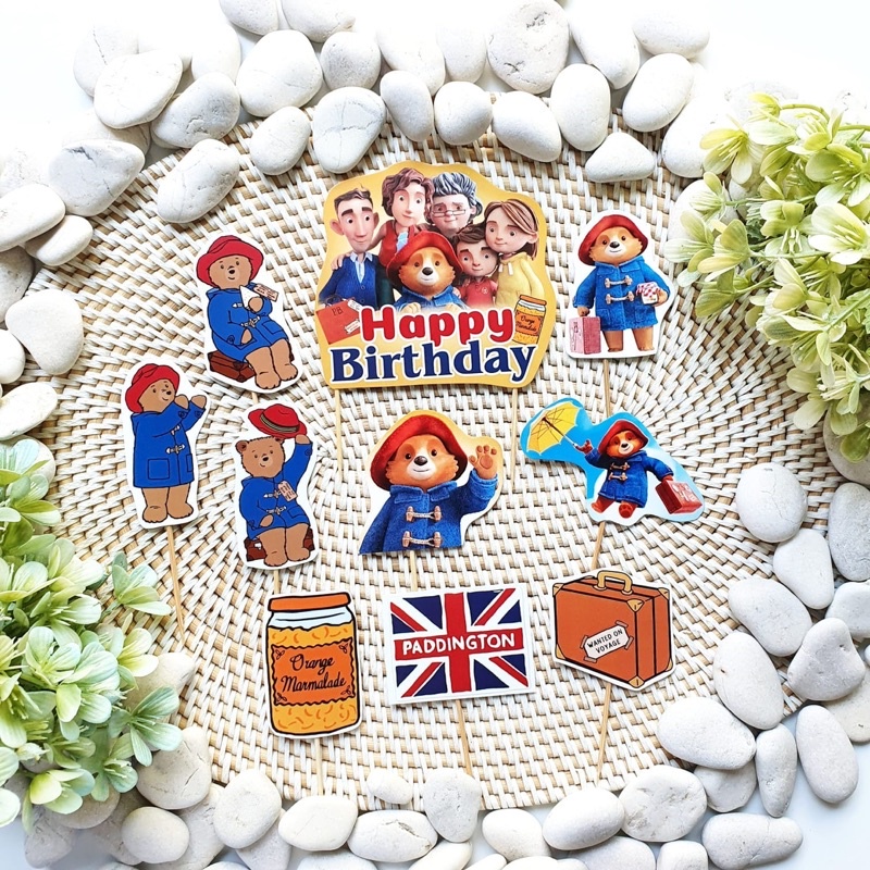 Topper Kue Paddington (10pcs)