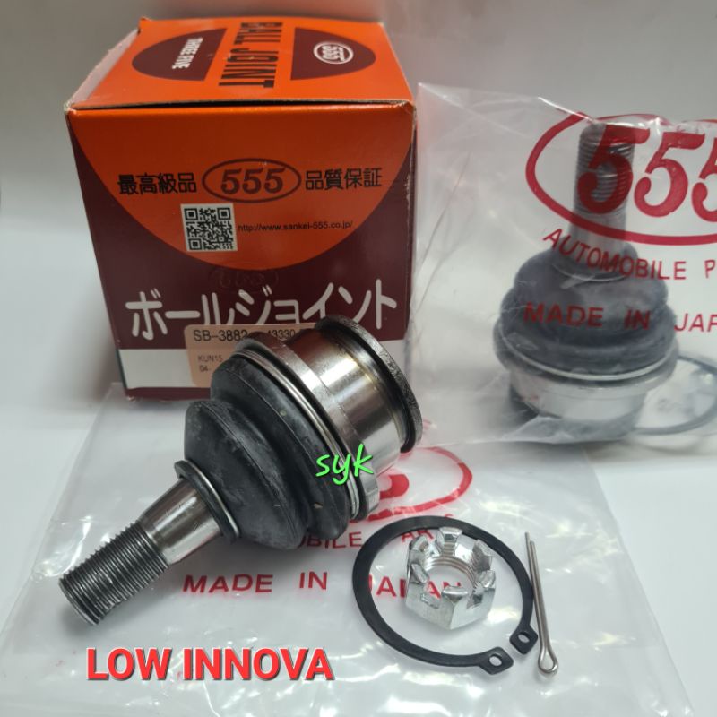 BALL JOINT LOW INNOVA SB -3882 555 1SET 2PC