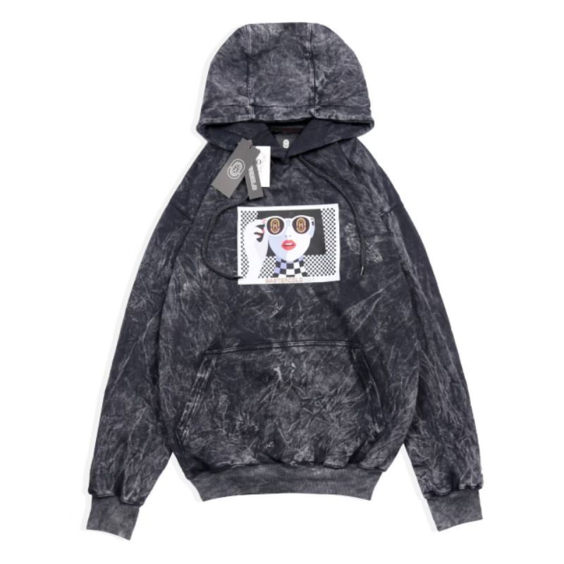 SWEATER HOODIE BASTER COLD MONALISA SANDWASH | JAKET BSTR COLD ORIGINAL FULLHANGTAG & LEBEL