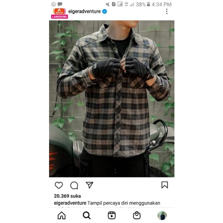 Kemeja flanel eiger X-Nottoway