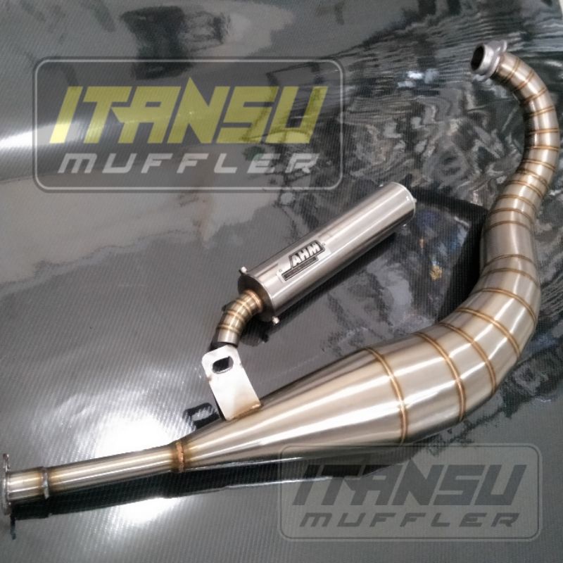 Knalpot Ahm Rxz Rx-z Rx Z Lavida Stainless