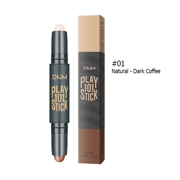 DNM/Lameila Face Stick 2 Head / Concealer Highlight Contouring Shading Make Up Dua Sisi / Facestick Pembentuk Lekukan Wajah / TS-121