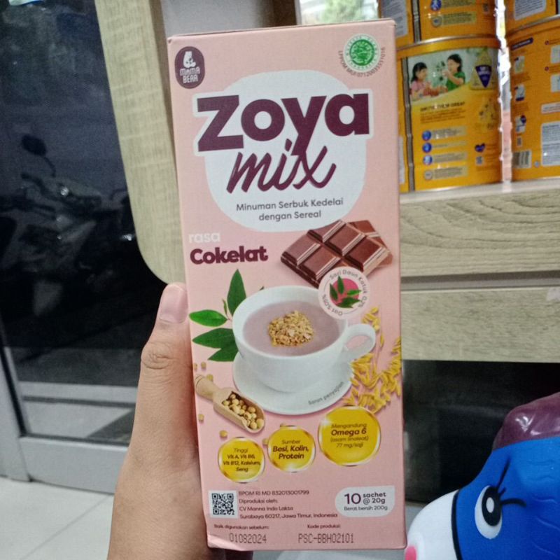 

zoya mix coklat 200g