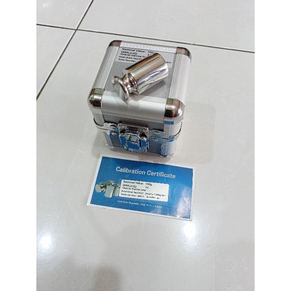 Batu Timbangan F1 100 gr / Anak Timbangan F1 100gr stainless