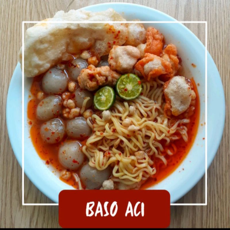 

Baso aci instan murah asli bandung frozen food baso cilok kuah krnyang