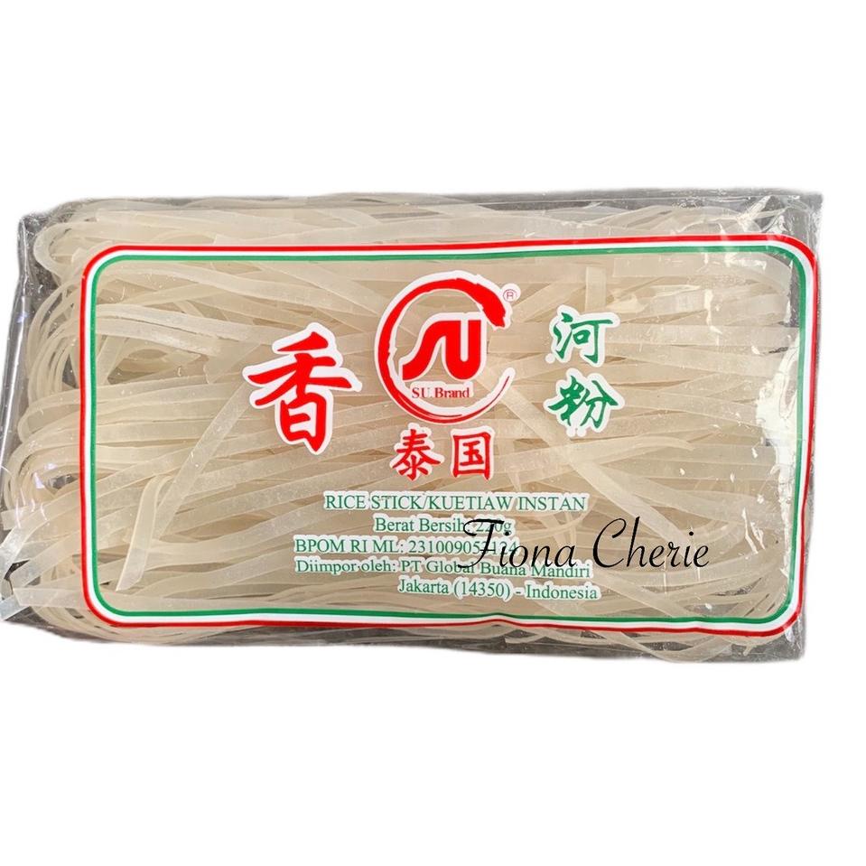 

✨11.11✨ kwetiau kering SU brand 220 gr / mie kwetiaw / kwetiaw kering