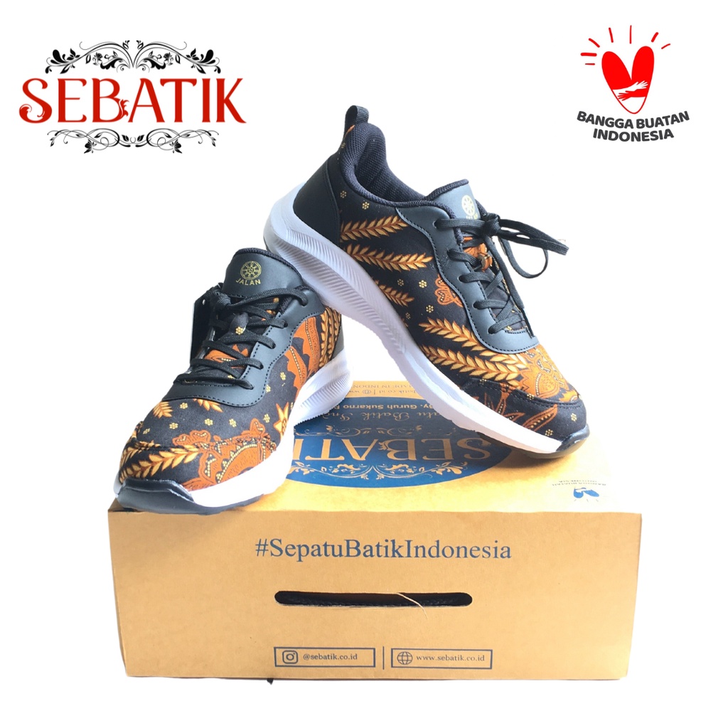 [ORIGINAL BY SEBATIK] SEBATIK INDONESIA - Sepatu Sneakers Casual Original By Guruh Sukarno Putra Ber