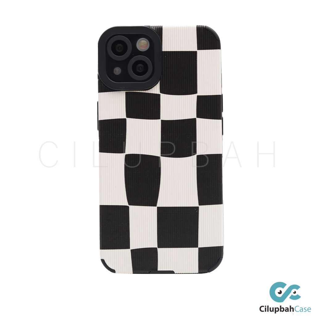 Soft Case Grid Chess for iPhone 7 8 PLUS XR X XS MAX 11 12 13 14+ 14 Plus Pro Max