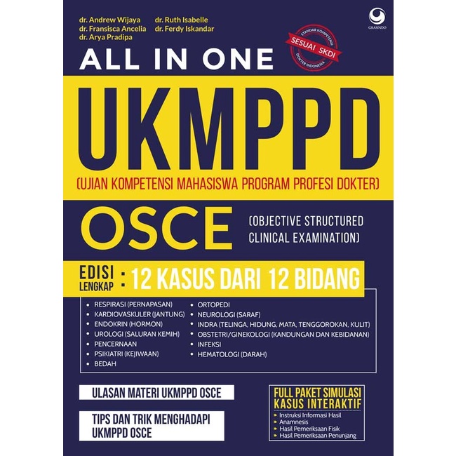 Flash Sale All In One Soal Materi Dan Kasus Ukmppd Osce Terbaru