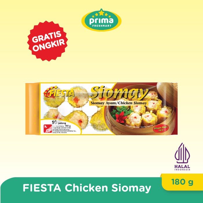 

⭐BISA COD⭐ Fiesta Paket Chicken Siomay Makanan Instan 180 G (3 Pcs)