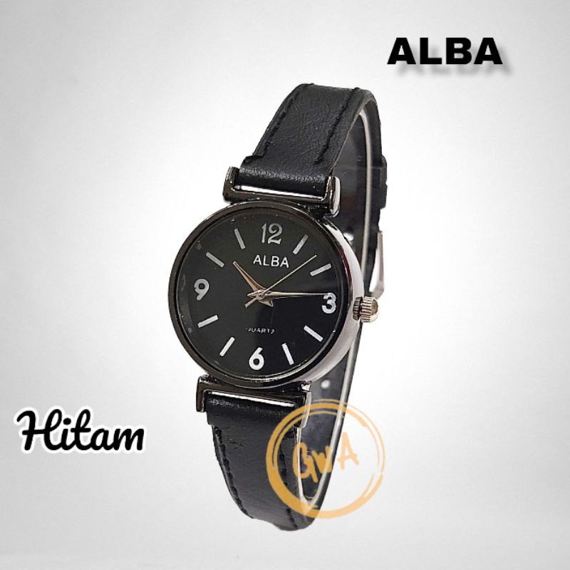 Jam Tangan Cewek Kalep Alba Fashion Free baterai