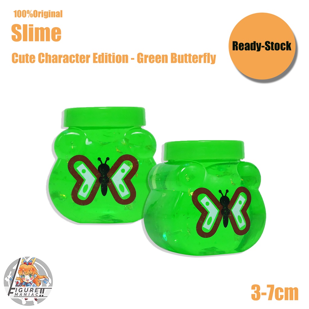 Mainan Anak - Slime Butterfly Mini Cute Edition Import Premium Slime Lucu Cute Slime Aman Crystal Mud Galaxy Mud