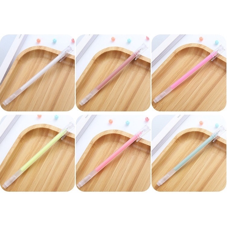 12pcs Pena Pen Pulpen Gel Warna Warni OSM-ST0082