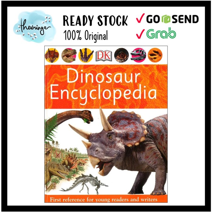 Dk Dinosaur Encyclopedia Original Import Book Big Dinosaurs
