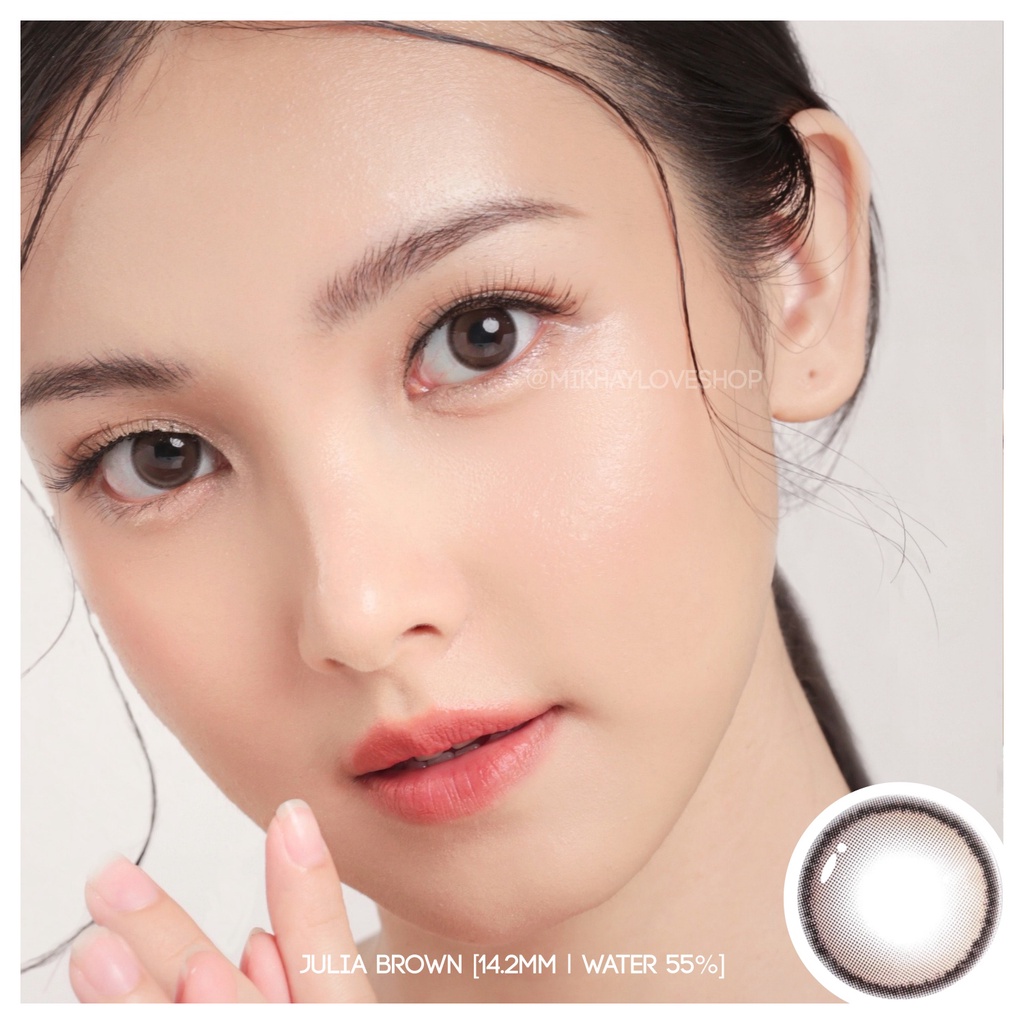 MIKHAYLOVESHOP Softlens Julia Brown | Kittykawaii