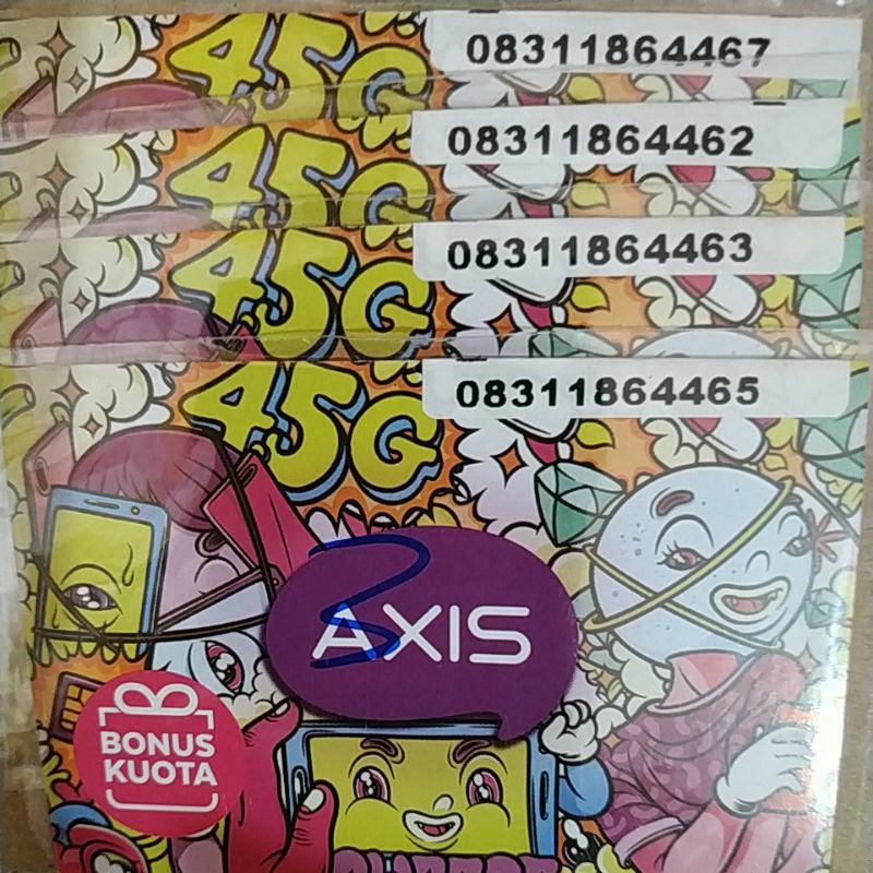 Nomor cantix Axis 11 digit