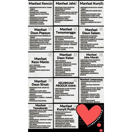 

aneka HERBAL MURNI pouch 60 grams - 'PURNOMO'