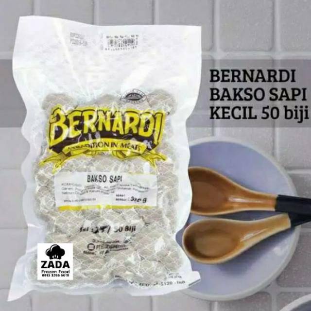 Bernardi Bakso Sapi Kecil isi 50 pcs