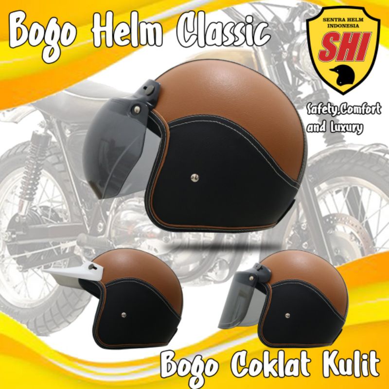 HELM BOGO CLASIC DEWASA SNI