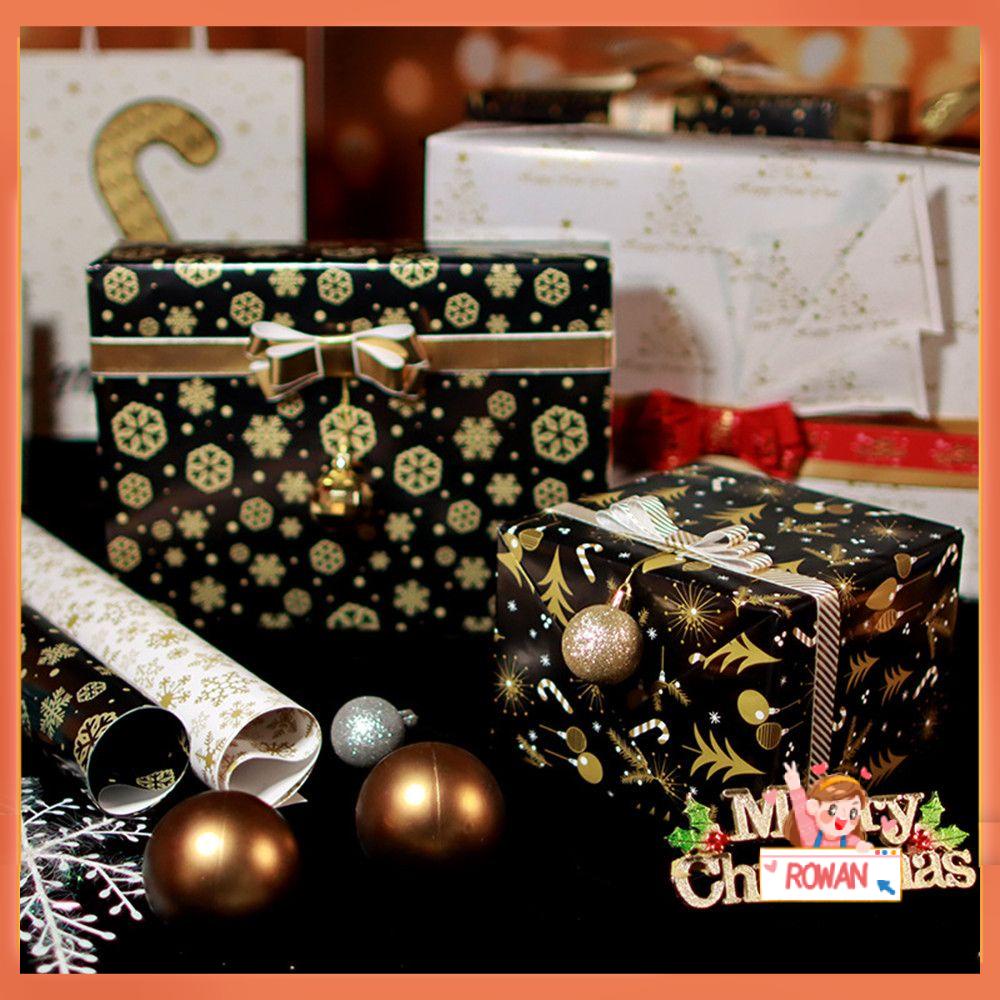 R-flower Wrapping Paper Tahan Lama Tahun Baru Xmas Merry Christmas Bungkus Kado