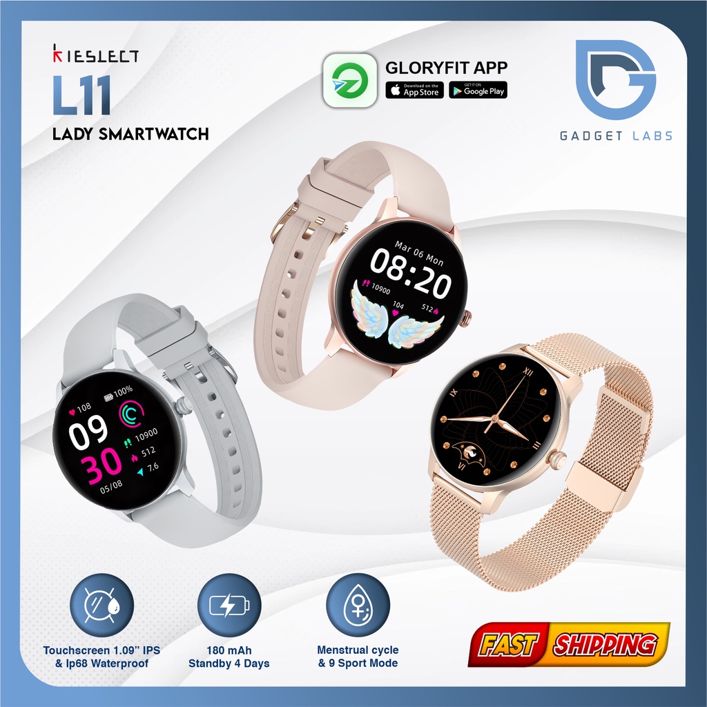 New Kieslect L11 Smartwatch / Lady Watch - Garansi Resmi