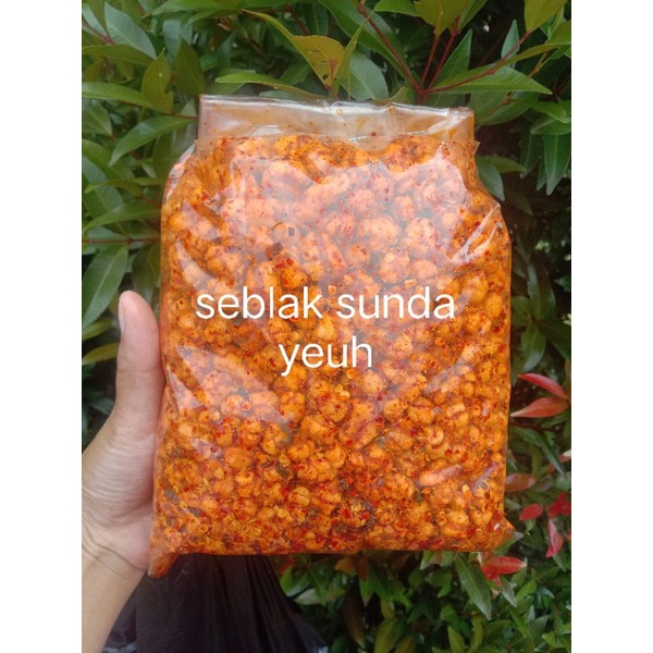 

seblak kencur cikruh ekstra pedas daun jeruk 500gr