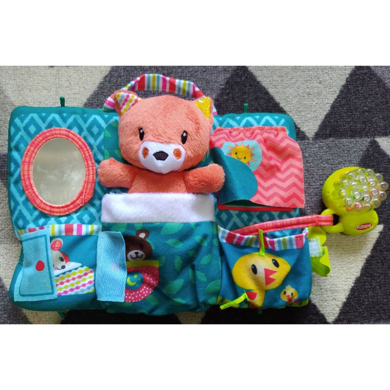 busy doll fox. mainan bayi.boneka fox.boneka rubah