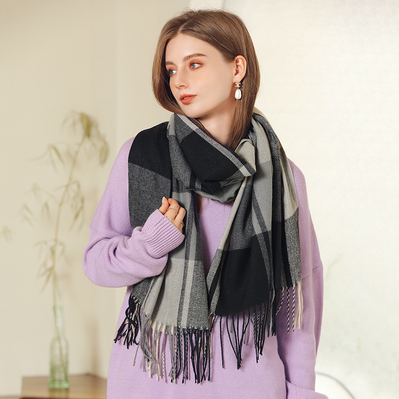 Syal Musim Dingin Spring Autumn Winter Korean Style Cashmere Immitation SC06