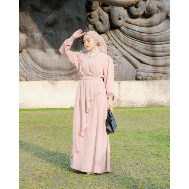 Callie Dress Ld 104/Dress Airflow Premium/Dress Kondangan/Dress Pesta/Dress Seragaman/Dress Bridesmaid/Dress Lebaran
