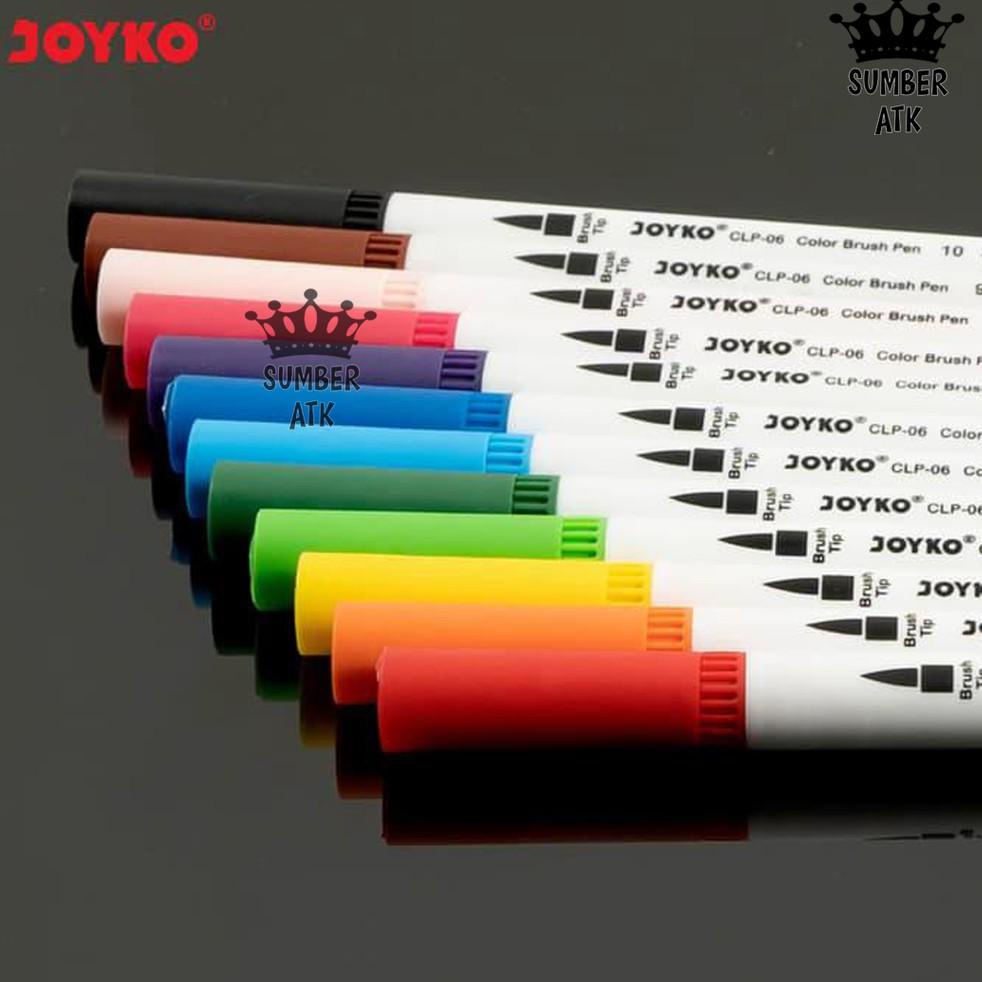 

❊Bestseller✹➢ Color Brush Pen / Pena Kuas Warna Joyko CLP-06 / 12 Warna / Color 45 ❊
