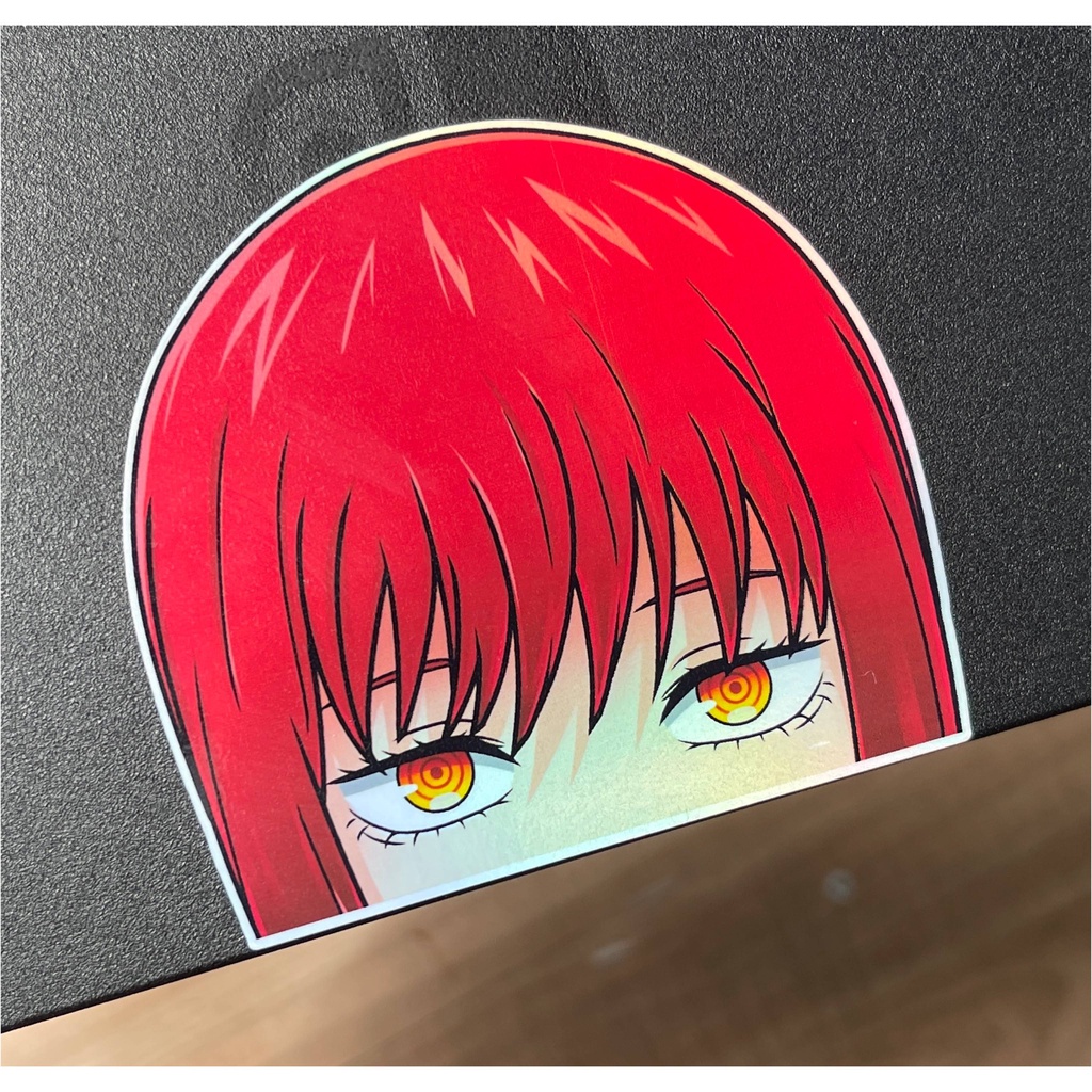 

Stiker Chainsaw Man Makima Ngintip