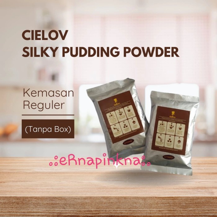 

Cielov Silky Pudding Powder - Kemasan Tanpa Box Cielov - Choco Hazelnut