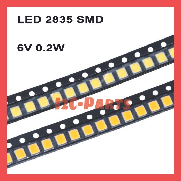 LED 2835 6V 0.2W Ultra Bright SMD 22-30LM light emitting diode 3528