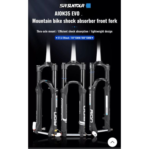 SUNTOUR AION FORK MTB TA 15X100 T140 dan T160