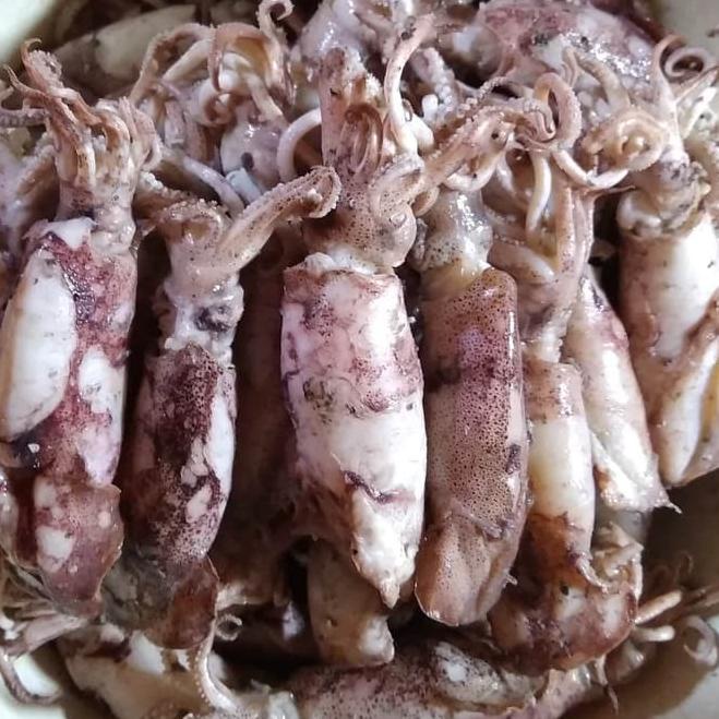 

⇁ Cumi Asin 100 gram/Cumi Asin Perons ㊜