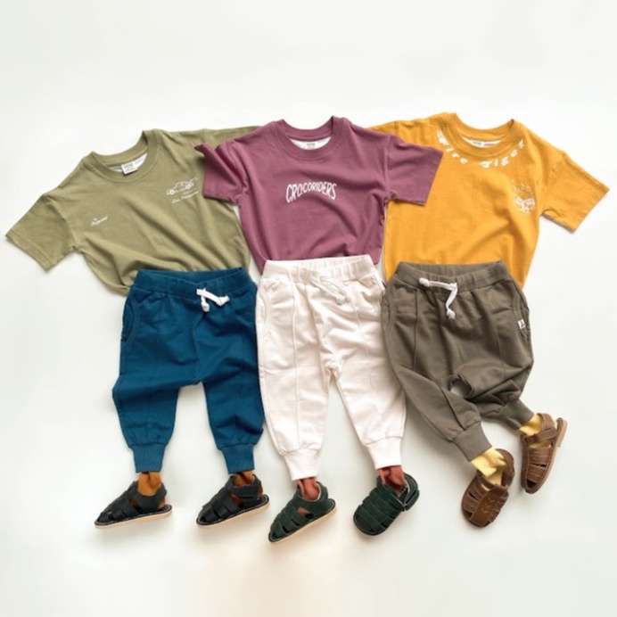 Bohopanna - Jojo Tee / Jojo Pant - atasan bawahan anak