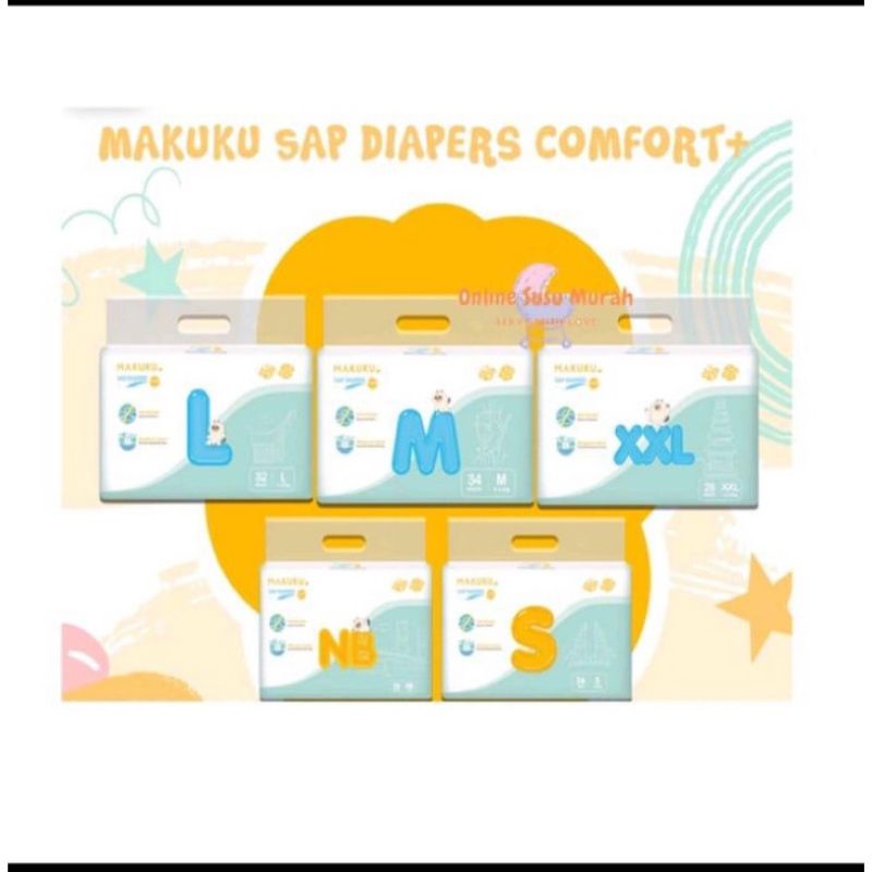 Makuku Air Diapers Comfort+