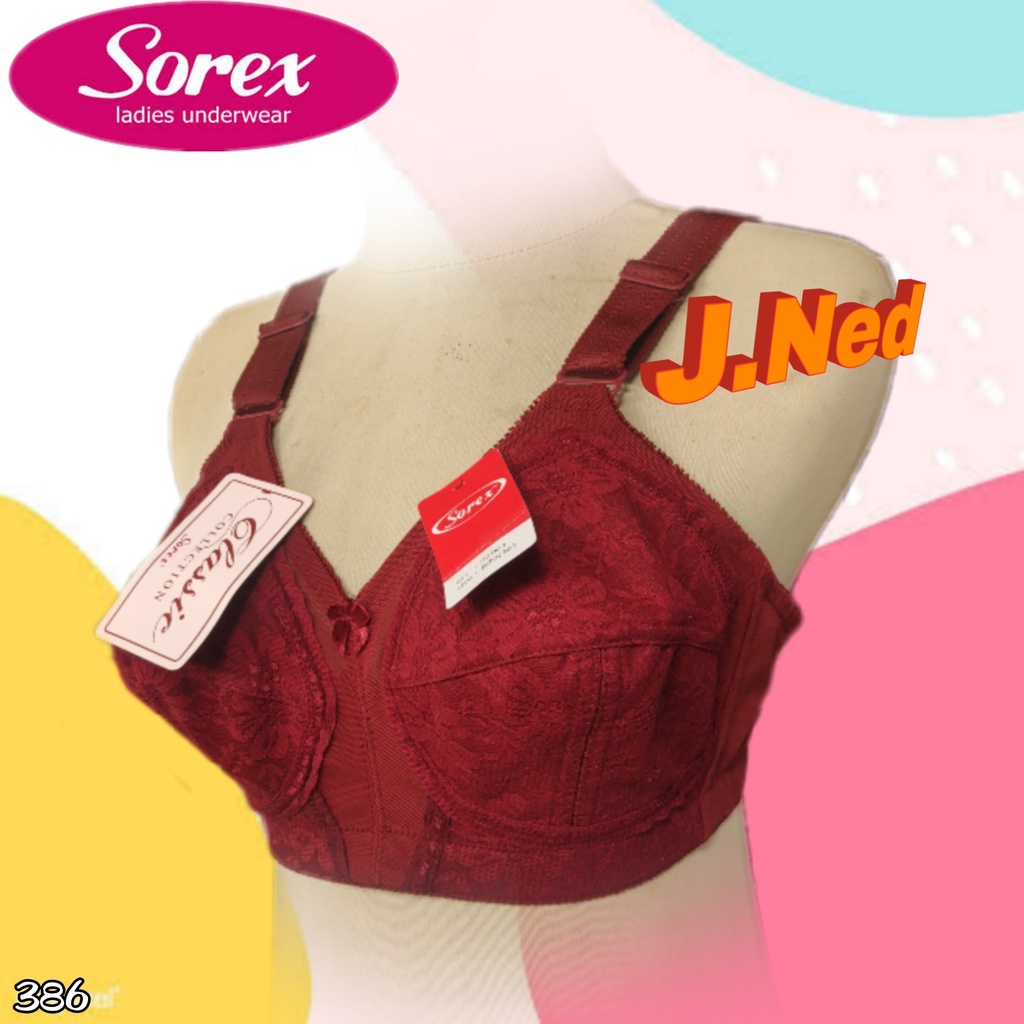 J386 - BRA  WANITA CLASSIC SOREX CUP C SIZE 36C - 46C