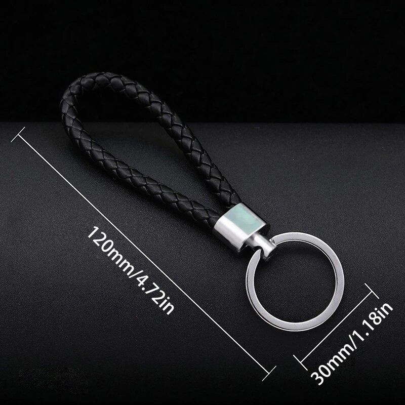 GANTUNGAN KUNCI ANYAMAN KULIT BOTTEGA KEY  CHAIN