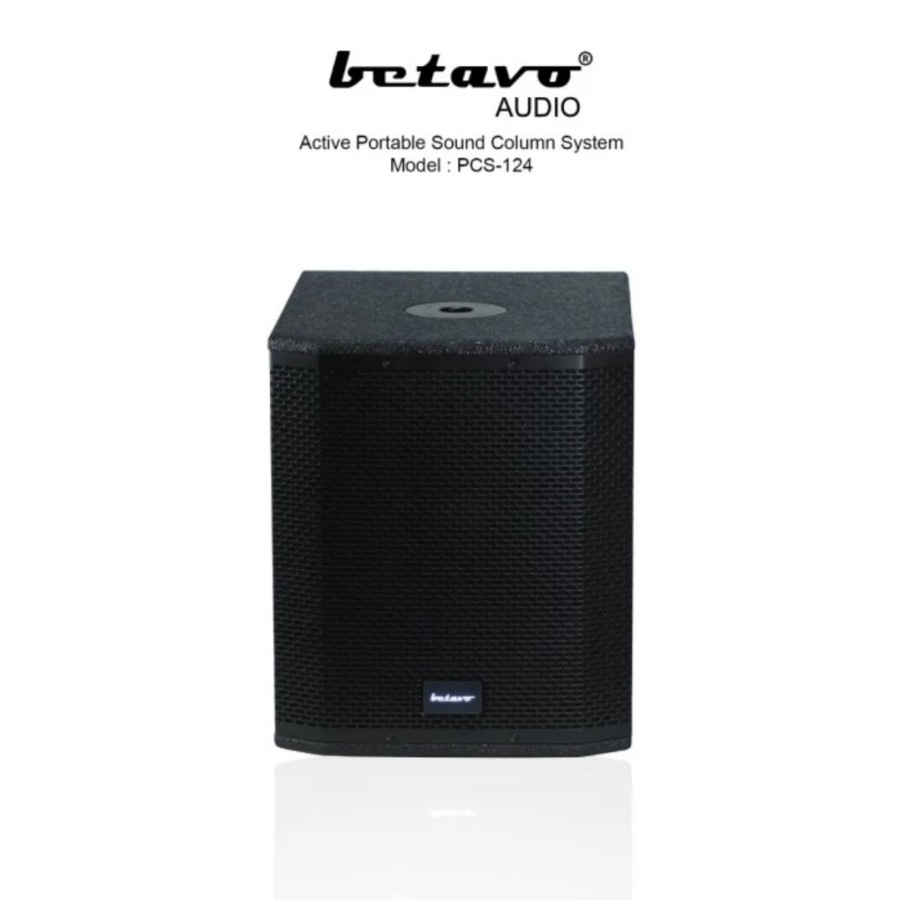 Speaker aktif column betavo pcs124 aktive satelite portable pcs 124