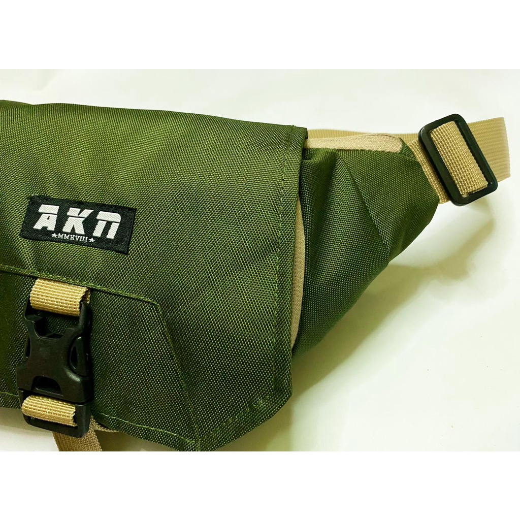 Tas Slempang KATANA Selempang Premium AKN Waistbag Green