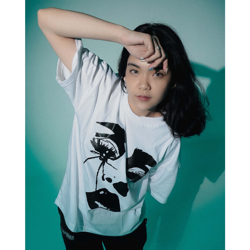 BOXY TEE OVERSIZE | HOW LONG | WHITE | YIKESALLDAY